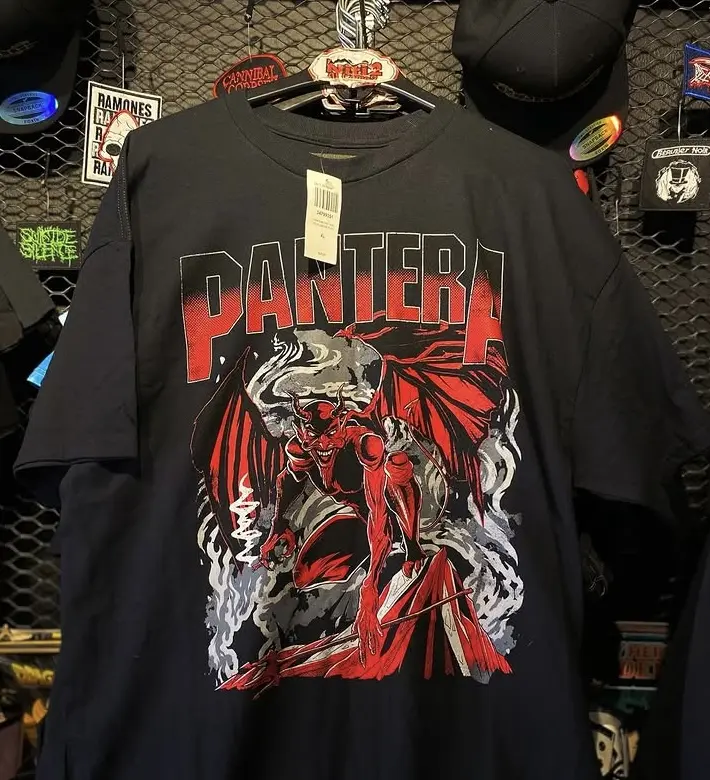 T shirt Banda Pantera